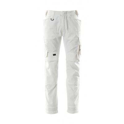 Mascot Adra, broek met kniezakken 15079-010, 82C48 wit Mascot Adra, broek met kniezakken 15079-010, 82C48 wit