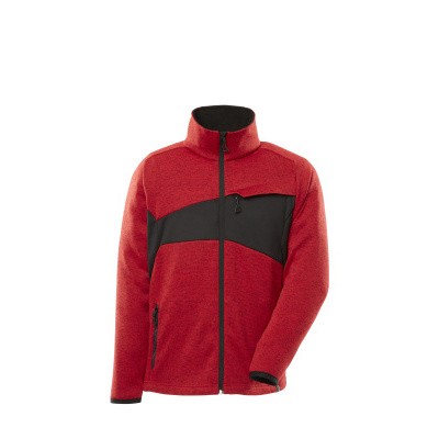 Mascot 18105-951 Gebreide trui met rits signaal rood/zwart Mascot 18105-951 Gebreide trui met rits signaal rood/zwart