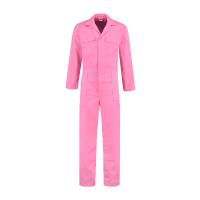Bestex kinderoverall polyester/katoen| KOV6535 | 0223-roze Bestex kinderoverall polyester/katoen| KOV6535 | 0223-roze