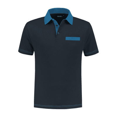Indushirt PS 200 Polo-shirt marine-korenblauw Indushirt PS 200 Polo-shirt marine-korenblauw