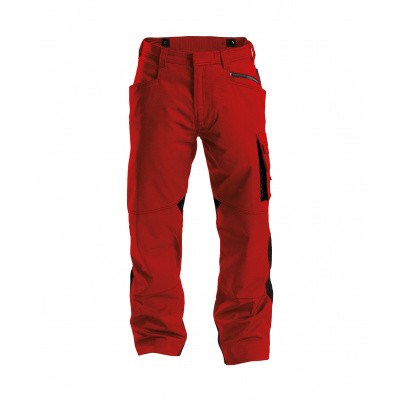 Dassy stretch broek SPECTRUM | 200892 | rood/zwart Dassy stretch broek SPECTRUM | 200892 | rood/zwart