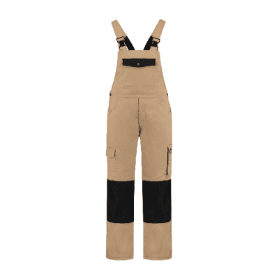 Bestex Tuinoverall 60%katoen/40% polyester| TBC6040 | 059-khaki/zwart Bestex Tuinoverall 60%katoen/40% polyester| TBC6040 | 059-khaki/zwart