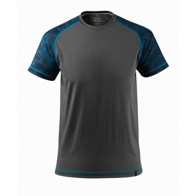 T-shirt, vochtafdrijvend,moderne pasvorm | 17482-944 | 018-donkerantraciet T-shirt, vochtafdrijvend,moderne pasvorm | 17482-944 | 018-donkerantraciet
