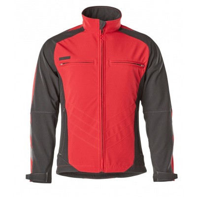 Mascot Dresden softshelljack | 12002-149 | 0209-rood/zwart Mascot Dresden softshelljack | 12002-149 | 0209-rood/zwart