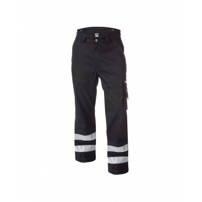 Dassy broek met reflecterende banden VEGAS | 200822 | zwart Dassy broek met reflecterende banden VEGAS | 200822 | zwart