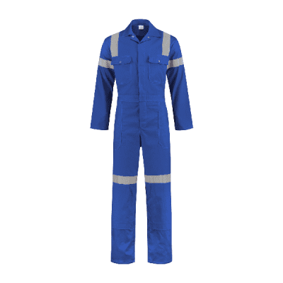 Bestex Hoge zichtbaarheidsoverall / Tropenoverall 100% katoen| HZO100 | 011-korenblauw Bestex Hoge zichtbaarheidsoverall / Tropenoverall 100% katoen| HZO100 | 011-korenblauw