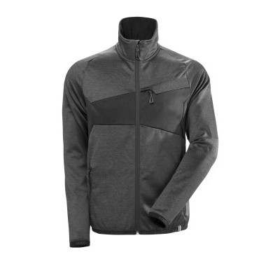 Mascot 18103-316 Fleecetrui met rits donker antraciet/zwart Mascot 18103-316 Fleecetrui met rits donker antraciet/zwart