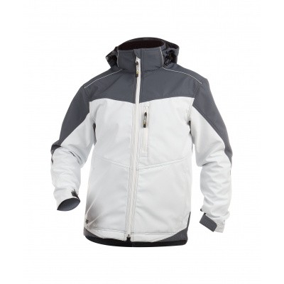 Dassy softshell JAKARTA | 300336 | wit/cementgrijs Dassy softshell JAKARTA | 300336 | wit/cementgrijs