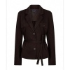 Afbeelding van Red Button blazer SRB5007 blazer&belt punta - Espresso
