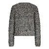 Afbeelding van Red Button jasje SRB4633 Jacket Melange - Black/Offwhite