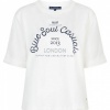 Afbeelding van Red Button top SRB4850 Terry chestprint - Offwhite/Darkblue