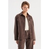 Afbeelding van COJ Denim spijkerjasje Tamara - Mocha