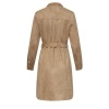 Afbeelding van Smashed Lemon jurk 26568 - Taupe