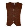 Afbeelding van Fos gilet Mindy - Bruin