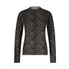 Afbeelding van Red Button top SRB4746 Sweet Animal - Black