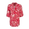 Afbeelding van Fos Amsterdam top Kyra Mono Blad - Rood