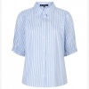 Afbeelding van Red Button blouse SRB4983 Victoria - Lightblue