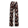 Afbeelding van &Co Women broek Dawn Faded Big - Wine Red