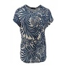 Afbeelding van Fos Amsterdam top Tienus Poetry - Navy