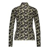 Afbeelding van Red Button top SRB4682 Rolinde Flower - Khaki