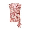 Afbeelding van G-Maxx top Karla - Sand/Cranberry