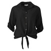 Afbeelding van Enjoy blouse 503105 - Zwart