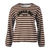 Afbeelding van Enjoy sweater 183127 - donker Bruin