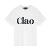 Afbeelding van Elvira t-shirt Ciao-Offwhite navy