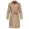 Afbeelding van Smashed Lemon jurk 26568 - Taupe