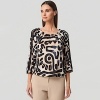 Afbeelding van Batida top 2383-Black luxe print
