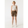 Afbeelding van COJ Denim short Alice - Coffee Bean