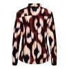 Afbeelding van &Co Women blouse Vayen Faded Big - Wine Red