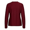 Afbeelding van &Co Women top Lonneke Jaquard - Wine Red