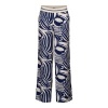 Afbeelding van &Co Women broek Nessy Weave - Blue multi