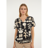 Afbeelding van Batida top 2390-Black luxe print
