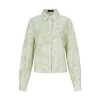 Afbeelding van G-Maxx blouse Kimberly - Light Moss/Sand