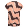 Afbeelding van &Co Women top Lucia Zigzag - Chocolate multi