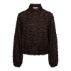 Afbeelding van &Co Women blouse Wendelien - Chocolate