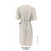 Afbeelding van Fos jurk Edith uni - Beige