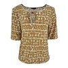 Afbeelding van Fos Amsterdam blouson Lexi Olijf - Camel