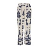 Afbeelding van Fos broek Inge Imitatie Borduur - Navy