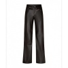Afbeelding van Red Button broek SRB5077 Colette faux leather - Espresso