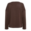 Afbeelding van &Co Women top Daca - Chocolate