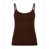 Afbeelding van Red Button singlet SRB5140 - Espresso
