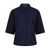 Afbeelding van Red Button blouse SRB4777 Nora pinstripe - Darkblue