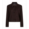 Afbeelding van Red Button jasje SRB5028 punta pinstripe - Espresso