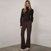 Afbeelding van Corel broek Boa Flare uni - 20 brown