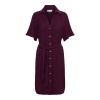 Afbeelding van &Co Women jurk Margo - Plum