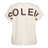 Afbeelding van &Co Women t-shirt Tosca - Vanilla/Choco