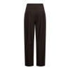 Afbeelding van &Co Women broek Pris heavy travel - Dark chocolate
